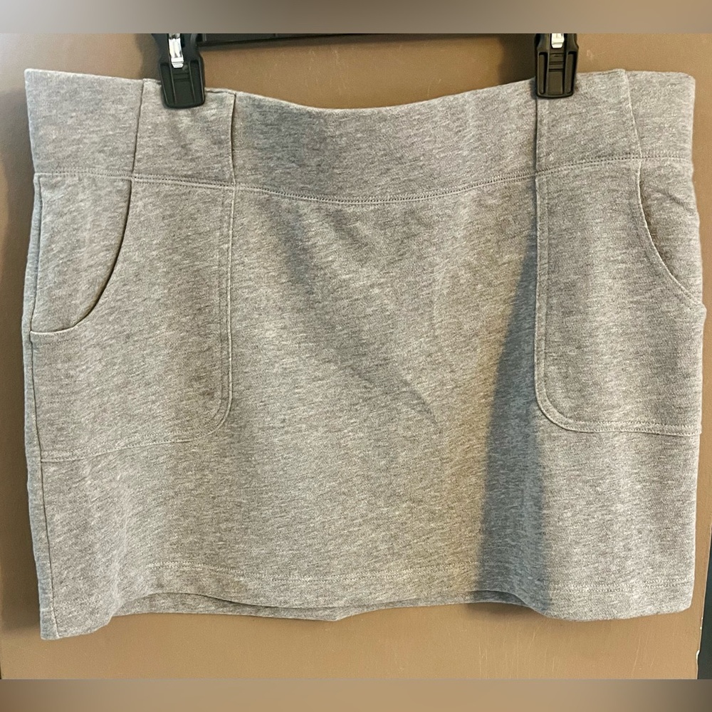 Merona Gray Mini Skirt with Pockets